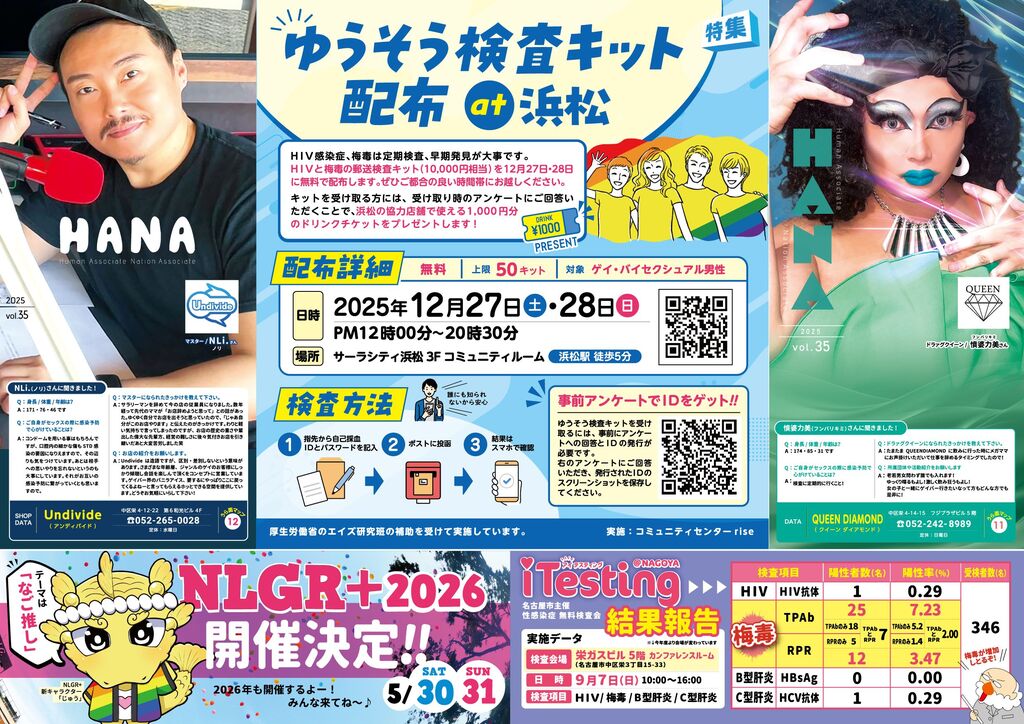 コミュニティペーパーHANA vol.26発行【rise】